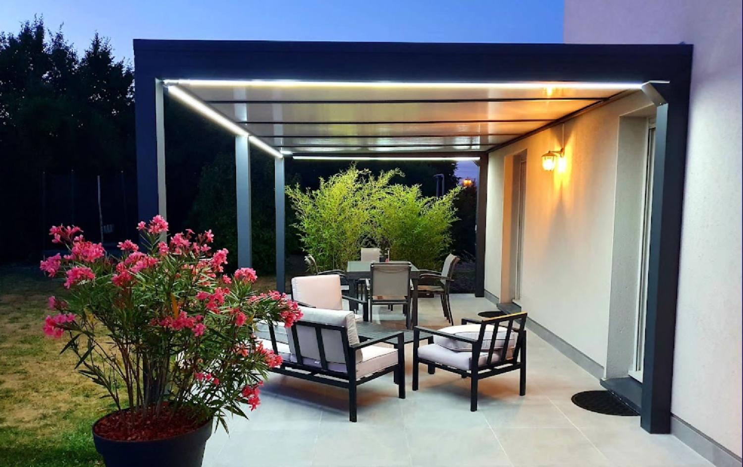 Pergola alu moderne en Moselle