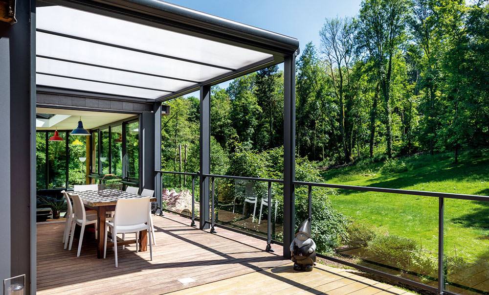 Pergola au Luxembourg - Pose de pergola alu