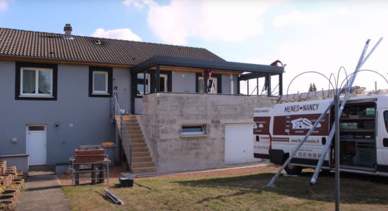 Installation d'une véranda en vidéo