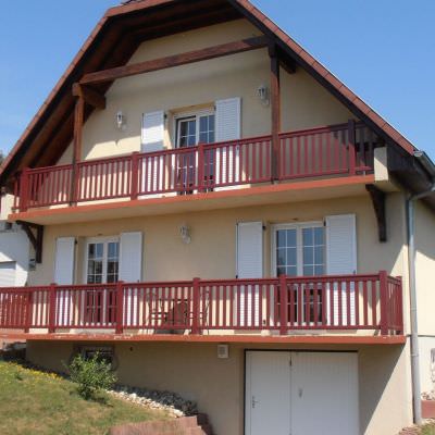 Garde-corps planches Garde-corps planches
