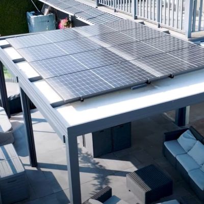 Pergola solaire photovoltaïque Pergola solaire photovoltaïque