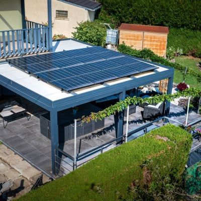 Pergola solaire photovoltaïque Pergola solaire photovoltaïque