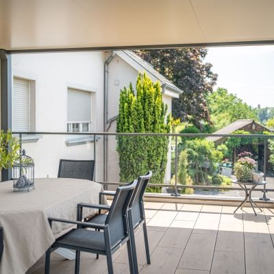 Pergola et Garde-corps vitré moderne