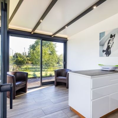 Véranda pour cabinet professionnel