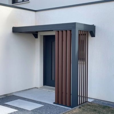 Marquise moderne sur mesure
