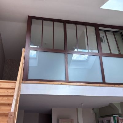 Verrière style atelier sur mesure Verrière style atelier sur mesure