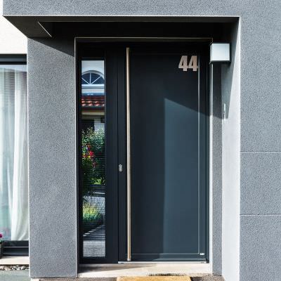 Menuiserie alu gris anthracite modernes