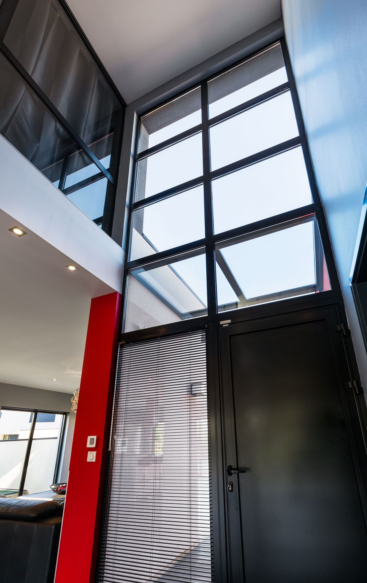 Menuiseries alu modernes noires