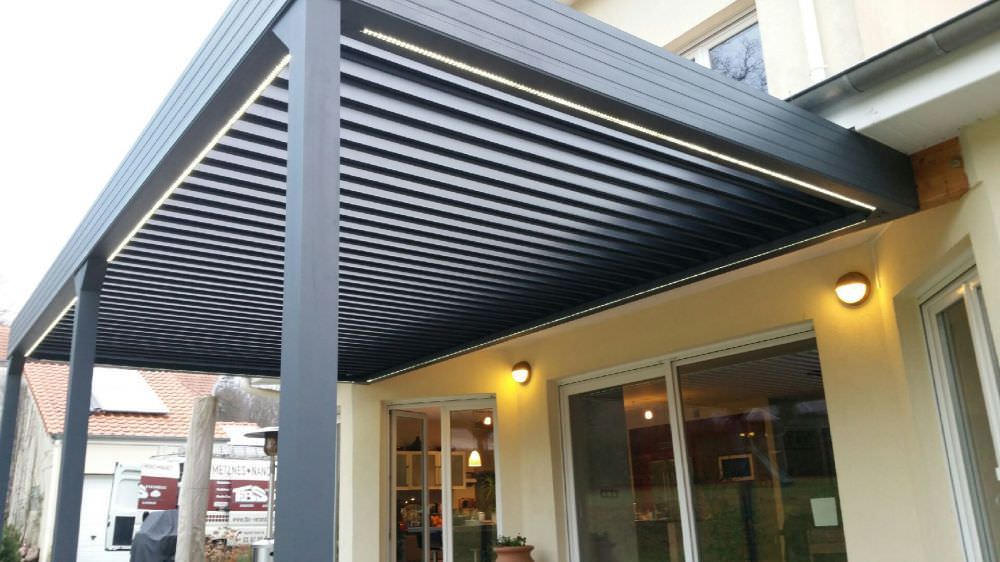 Pergola bio-climatique alu