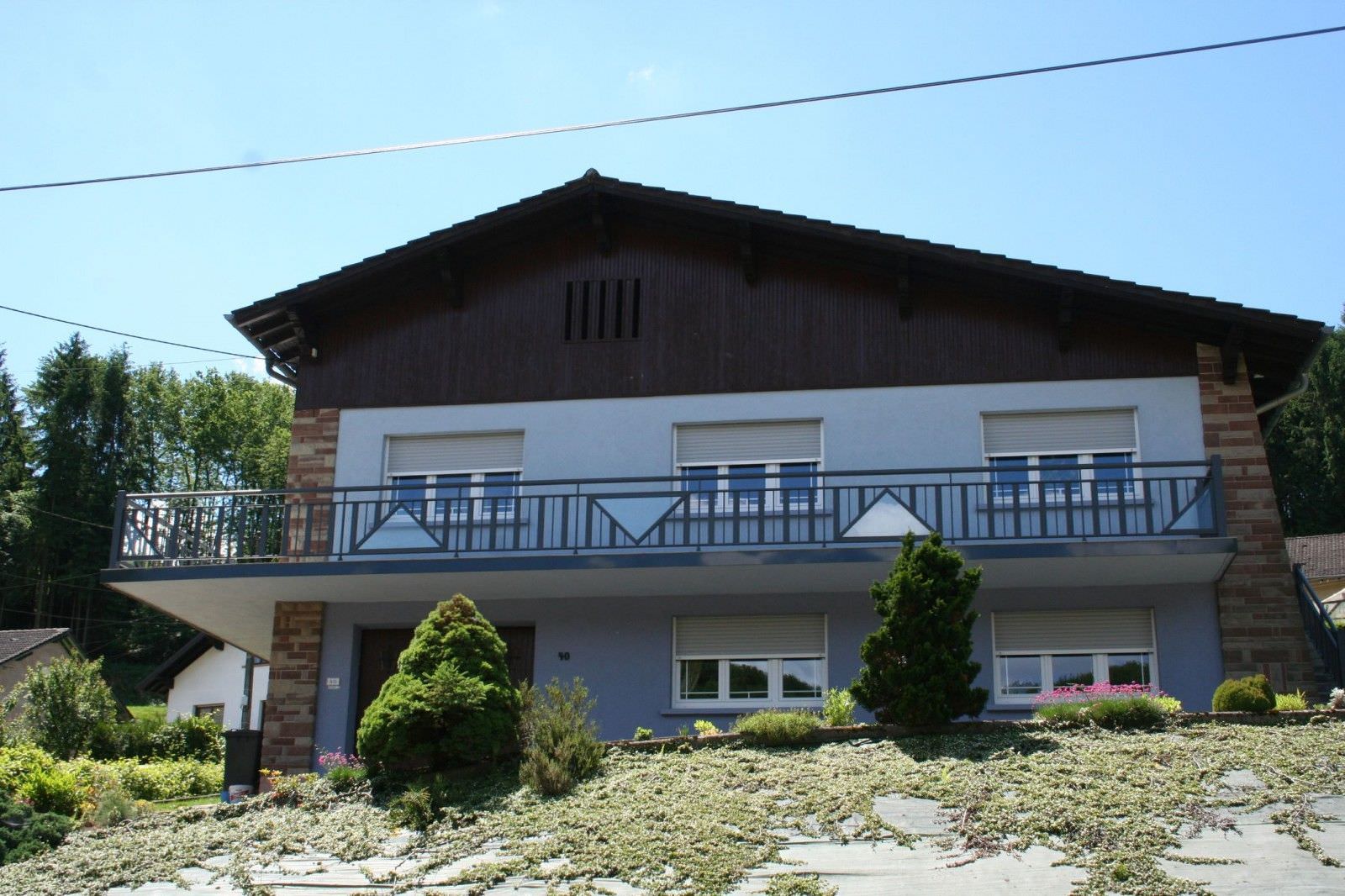 Garde-corps alu balcon