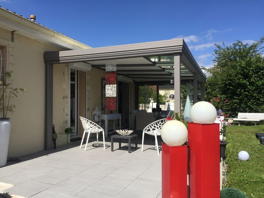 Auvent Toiture Protection soleil