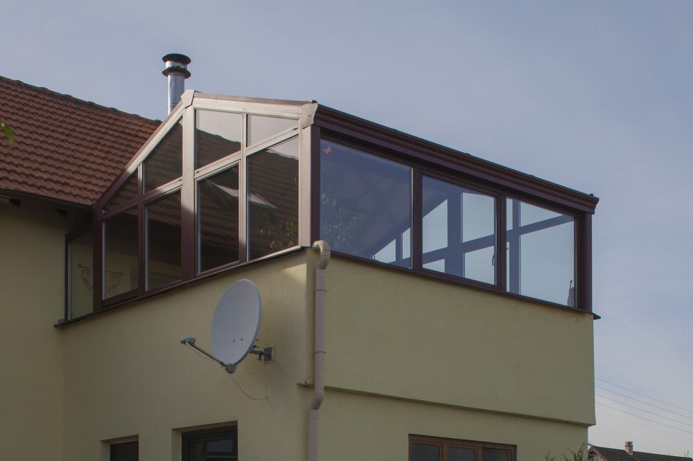 Véranda Toiture protection soleil