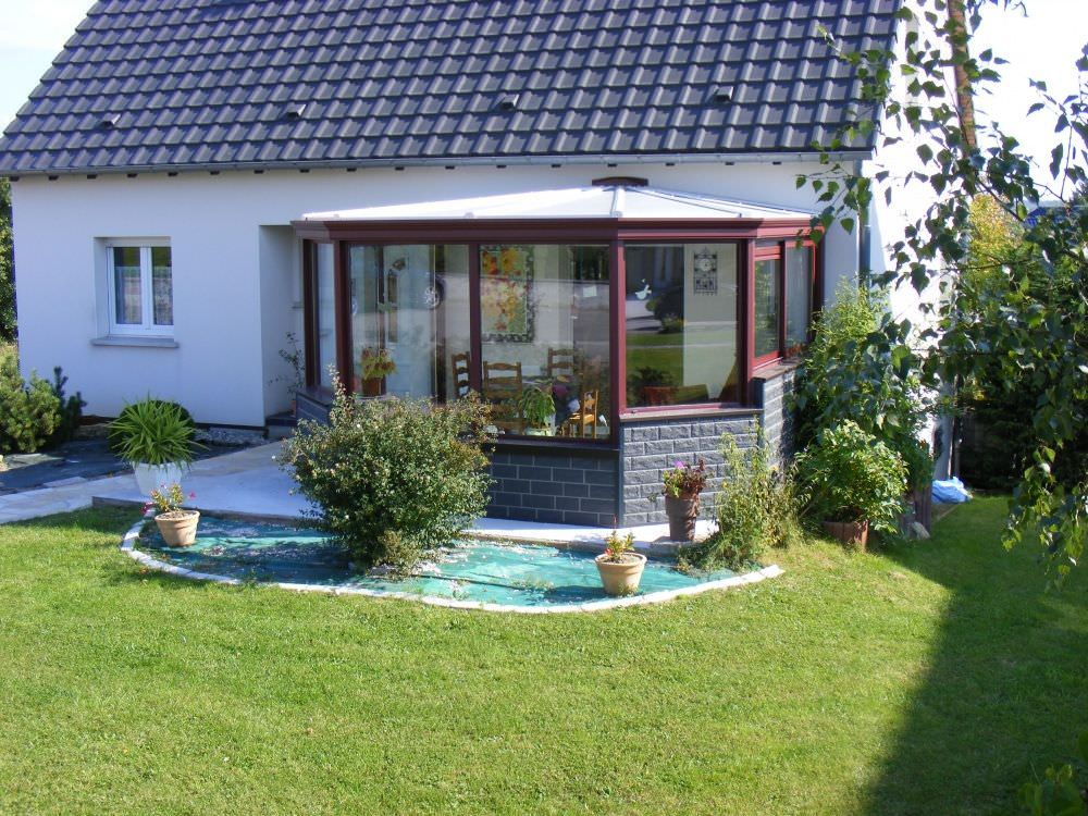 Véranda traditionnelle multipans