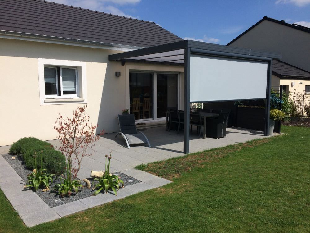 Auvent design et store screen