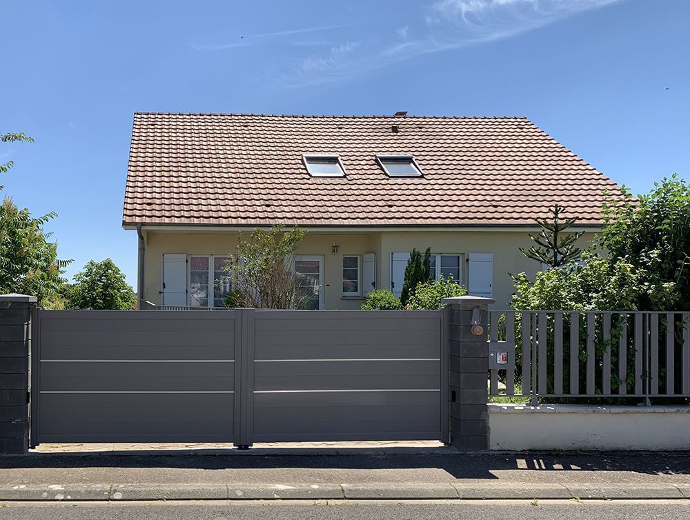 Portail Portillon et Clotures alu en Moselle