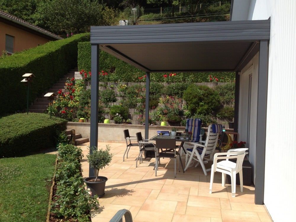 Installation de Pergola bio climatique