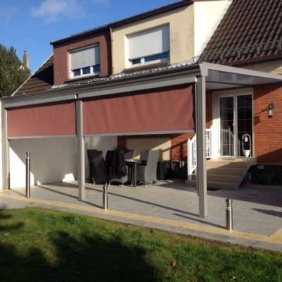 Abri pour terrasse en aluminium en Moselle