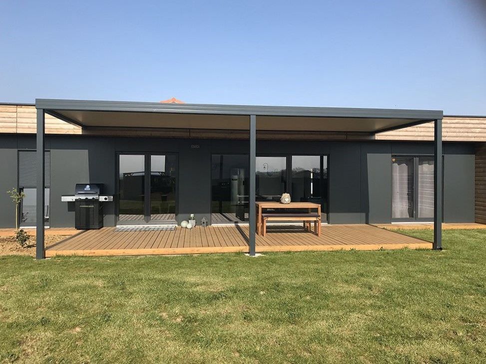 Pergola design Toit plat