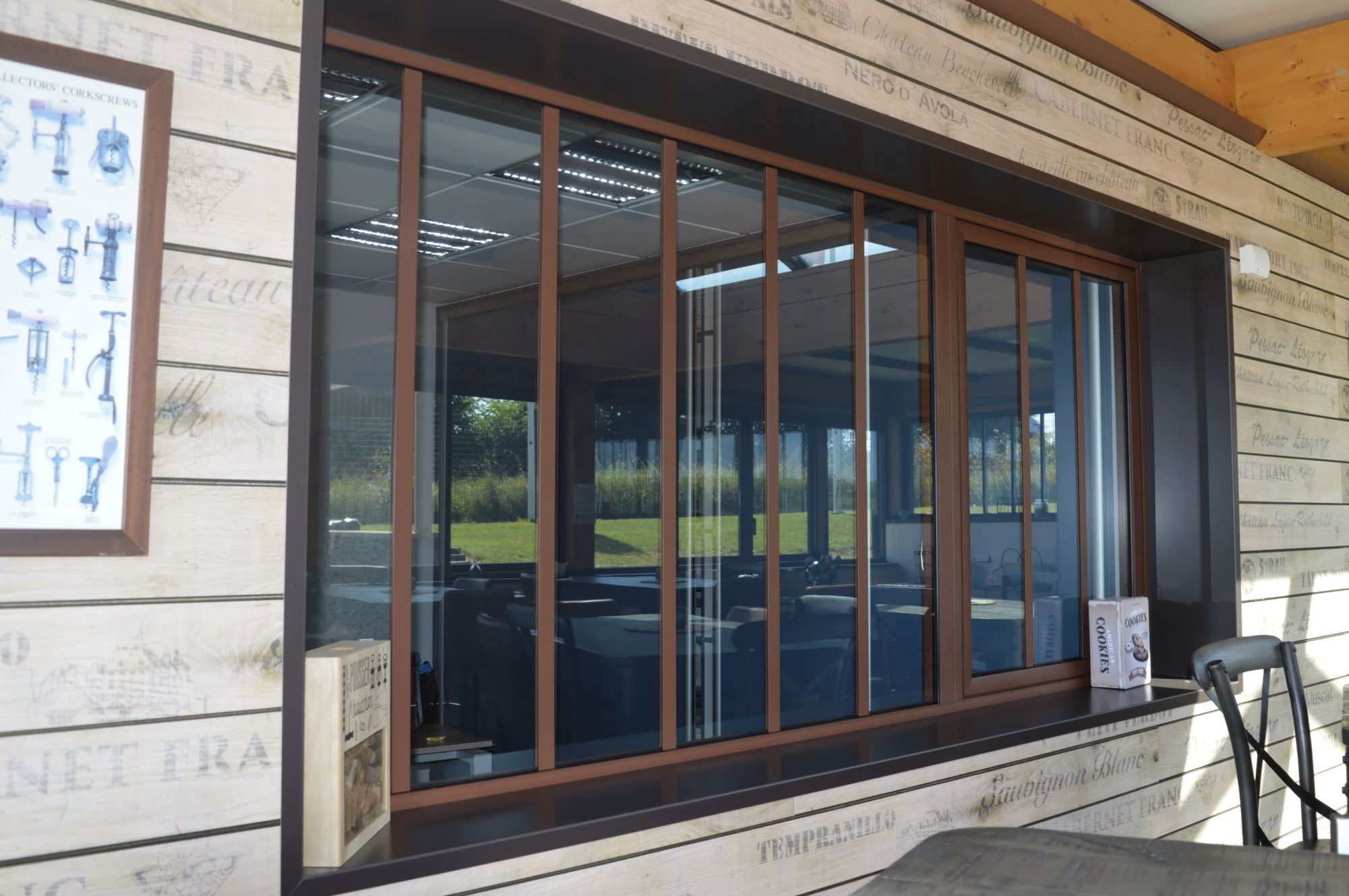 Verrière atelier en alu posée en Moselle