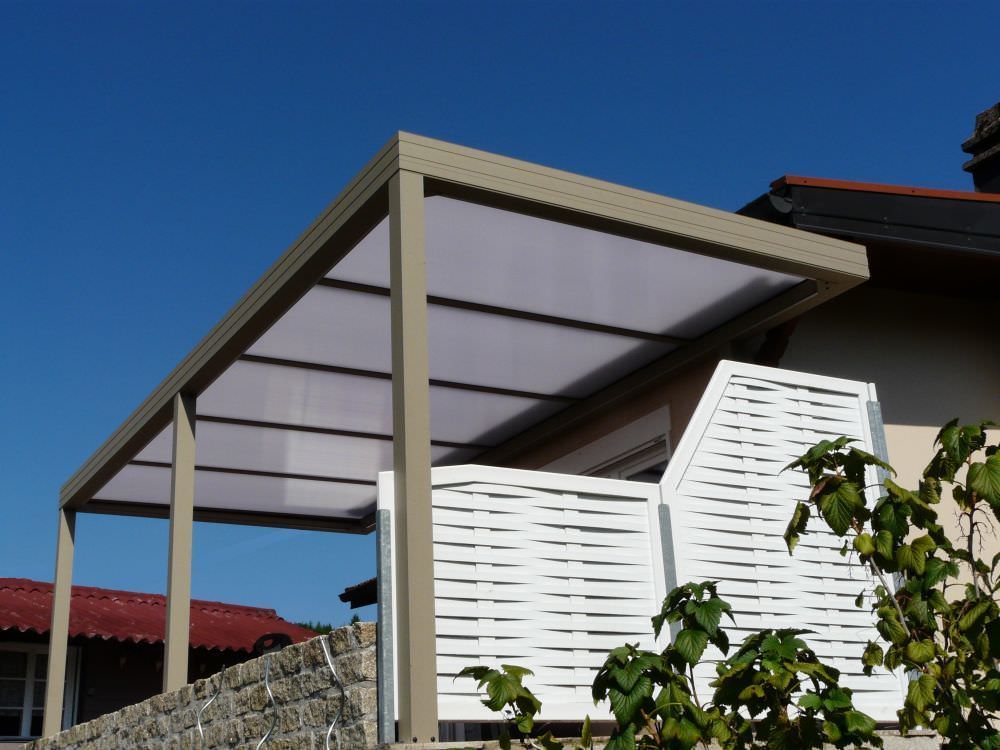 Pergola toiture de terrasse en alu