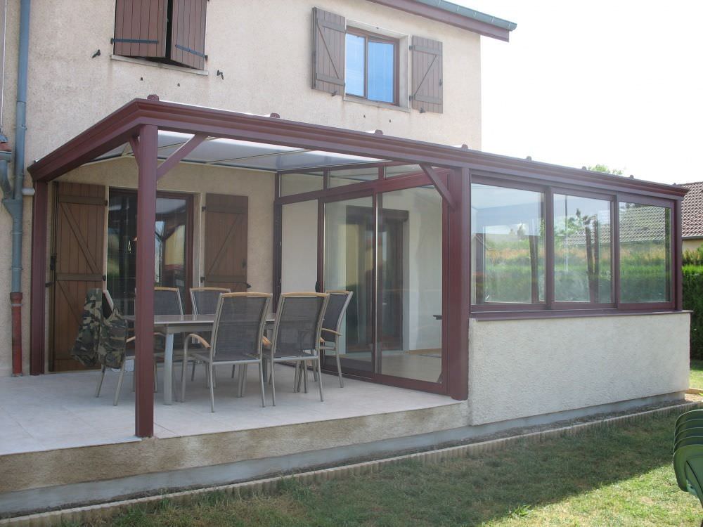 Véranda et auvent aluminium