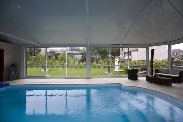 Véranda Couverture de piscine