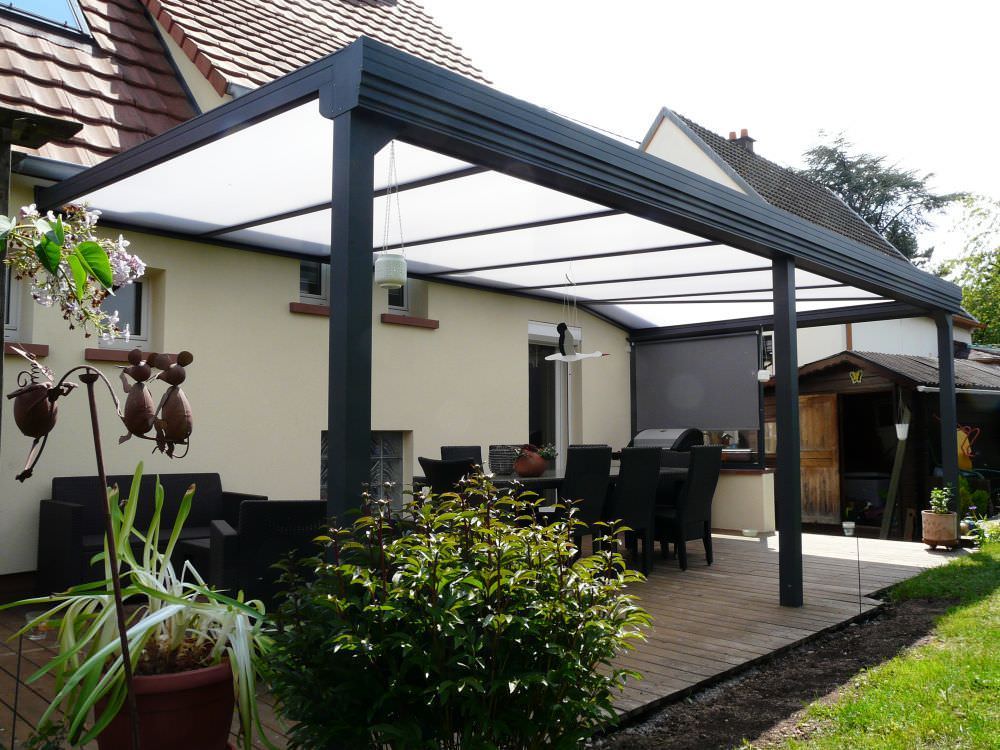 Auvent toiture abri de terrasse de qualité