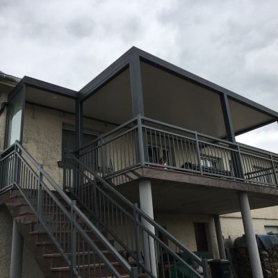 Auvent et Garde-corps sur terrasse Courcelles-Chaussy Auvent et Garde-corps sur terrasse Courcelles-Chaussy