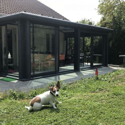 Véranda sur terrasse Essey-les Nancy (54)