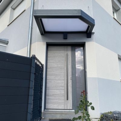 Marquise design sur mesure Moselle (57) Marquise design sur mesure Moselle (57)