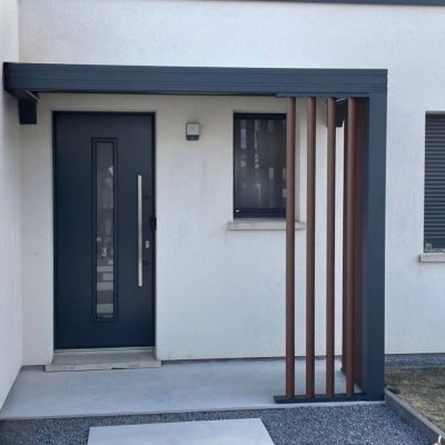 Marquise moderne sur mesure