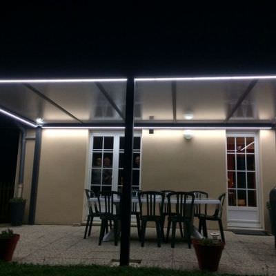 Pergolas avec éclairage LED Morhange (57)