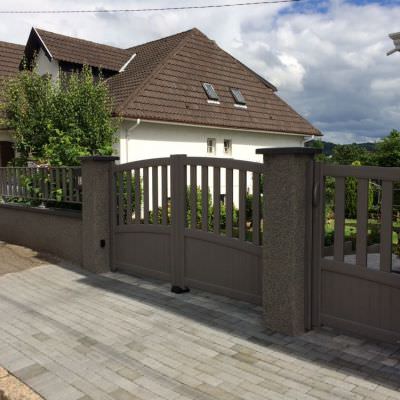 Portail Portillon et Clôtures assortis (à barreaux) Forbach (57)