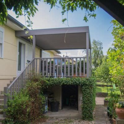 Pergola bio-climatique et Garde-Corps alu Pergola bio-climatique et Garde-Corps alu
