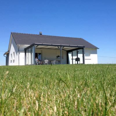 Auvent avec fermeture partielle Buhl Lorraine (57)