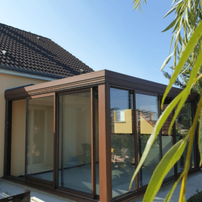 Véranda classique Courcelles-Chaussy (57)