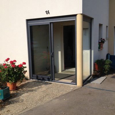 Sas vitré pour entrée Helstroff (57)