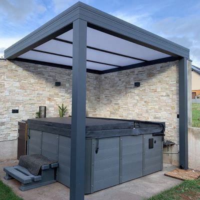 Pergola Protection Spa Jacuzzi Pergola Protection Spa Jacuzzi