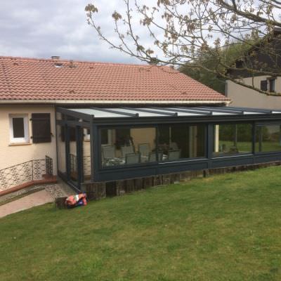 Terrasse couverte véranda 1 pente Colmen (57) Terrasse couverte véranda 1 pente Colmen (57)