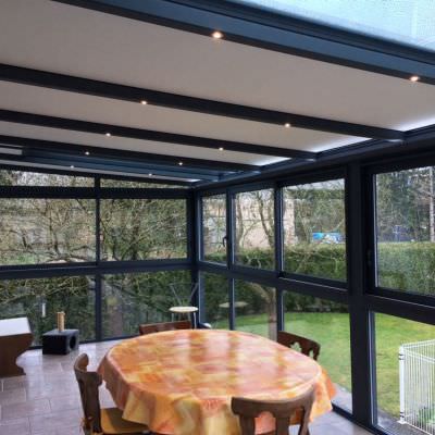 Véranda vitrée toit fermé Hellimer (57) Véranda vitrée toit fermé Hellimer (57)
