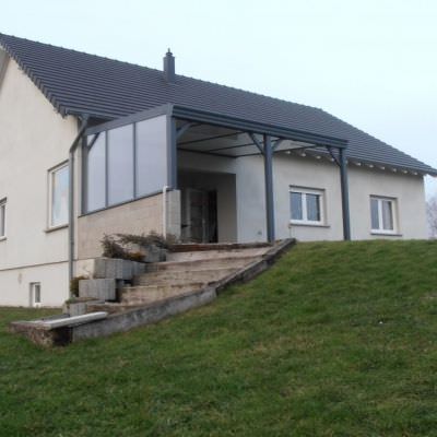 Auvent Pergola fabriqué et posé par FBS Moselle (57)