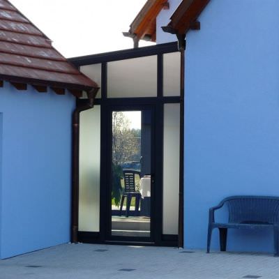 Sas d'entrée en alu dans le Bas-Rhin Erckartswiller (57)