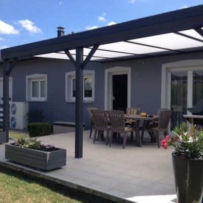 Pergola alu Couverture de terrasse en Moselle