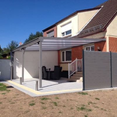 Abri pour terrasse en aluminium en Moselle