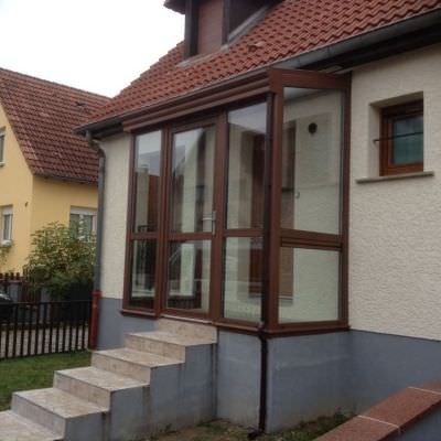 Sas d'entrée en aluminium Lorraine Alsace