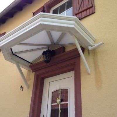 Marquise traditionnelle aluminium Grand-Est