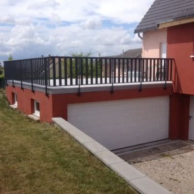 Balustrades de terrasse en aluminium Phalsbourg (57)