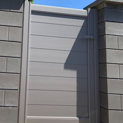 Portillon plein en alu Angevillers (57)