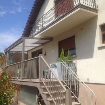 Toiture protection pour balcon Alsace Lorraine