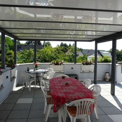 Grand Auvent alu protection de terrasse